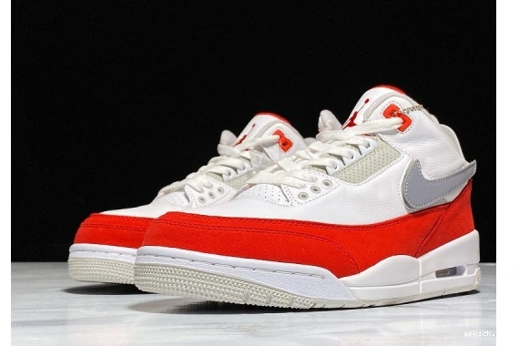 Rep EP UNIVERSITY CJ0939-100 WHITE TINKER RED AIR CJ0939-100 RETRO 3 JORDAN 0123